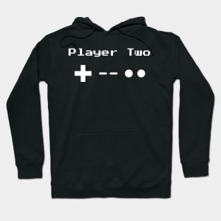 Player Two 8-bit Retro Gaming Hoodie